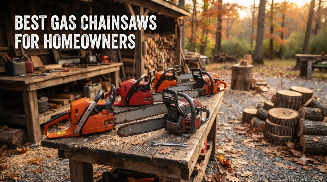 best gas chainsaws for homeowners