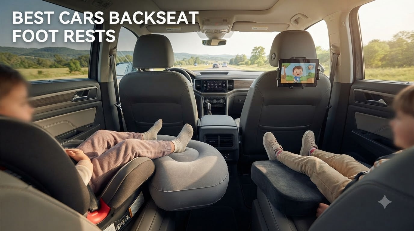 best cars backseat foot rests