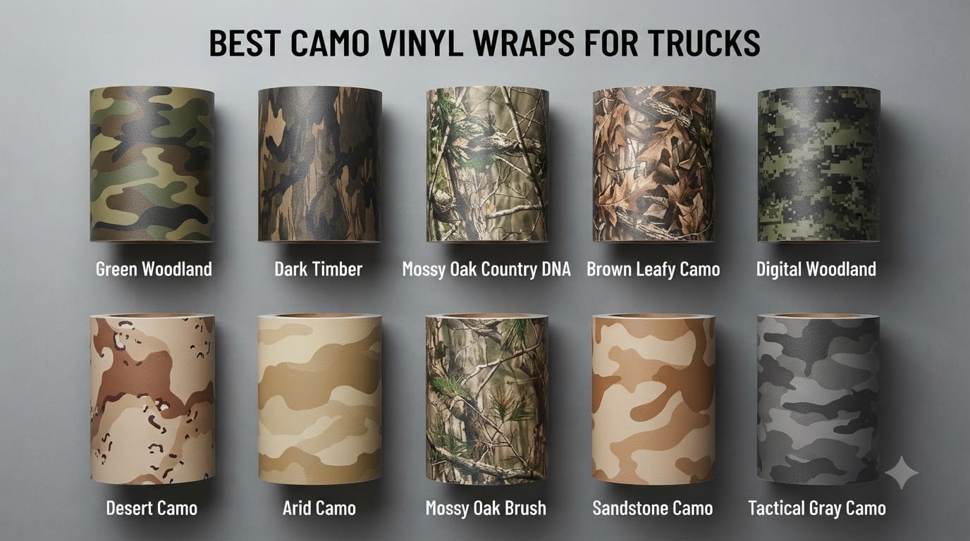 best camo vinyl wraps for trucks