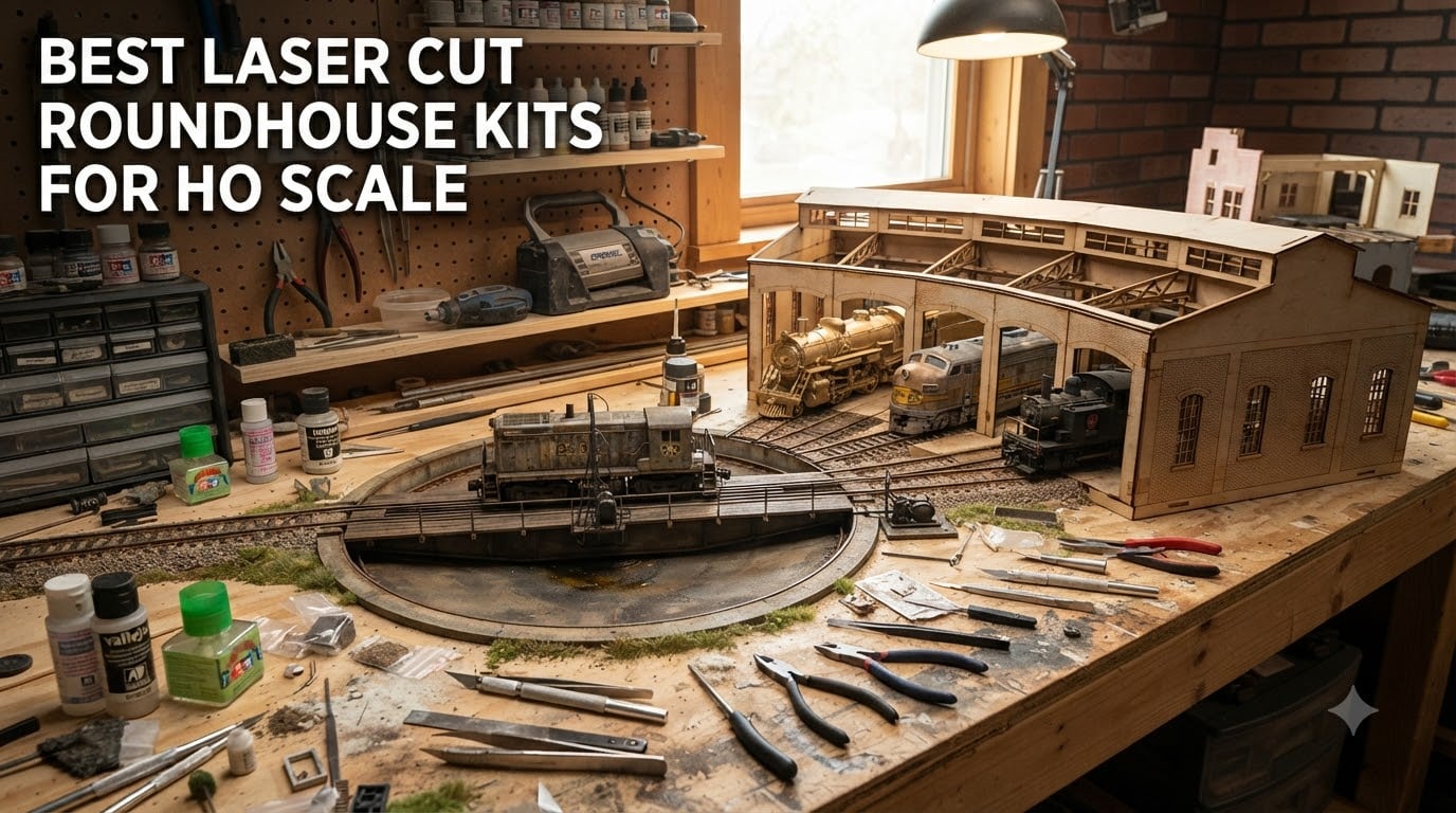 best laser cut roundhouse kits for ho scale
