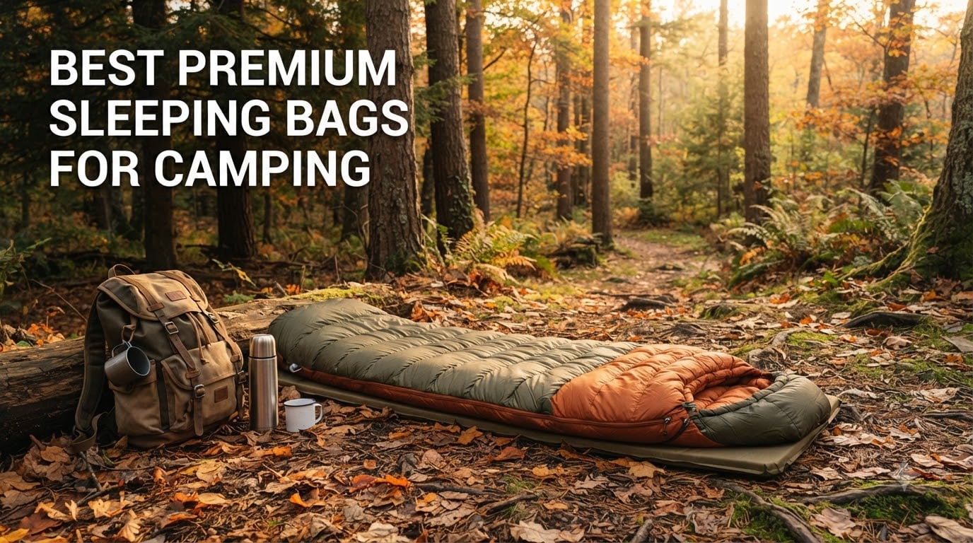 best premium sleeping bags for camping