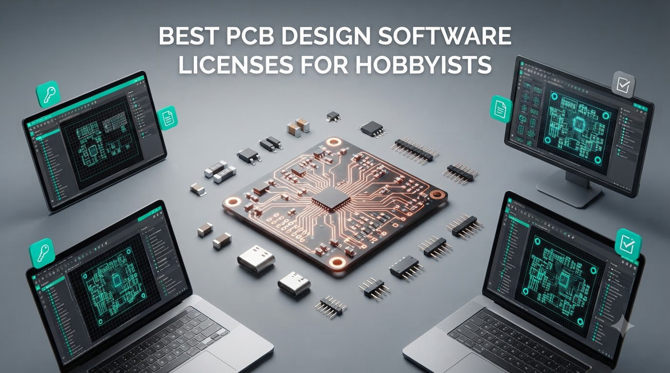 best pcb design software licenses for hobbyists