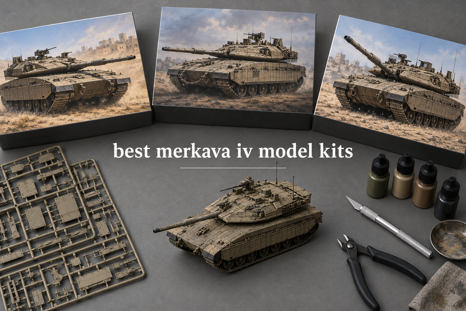 best merkava iv model kits