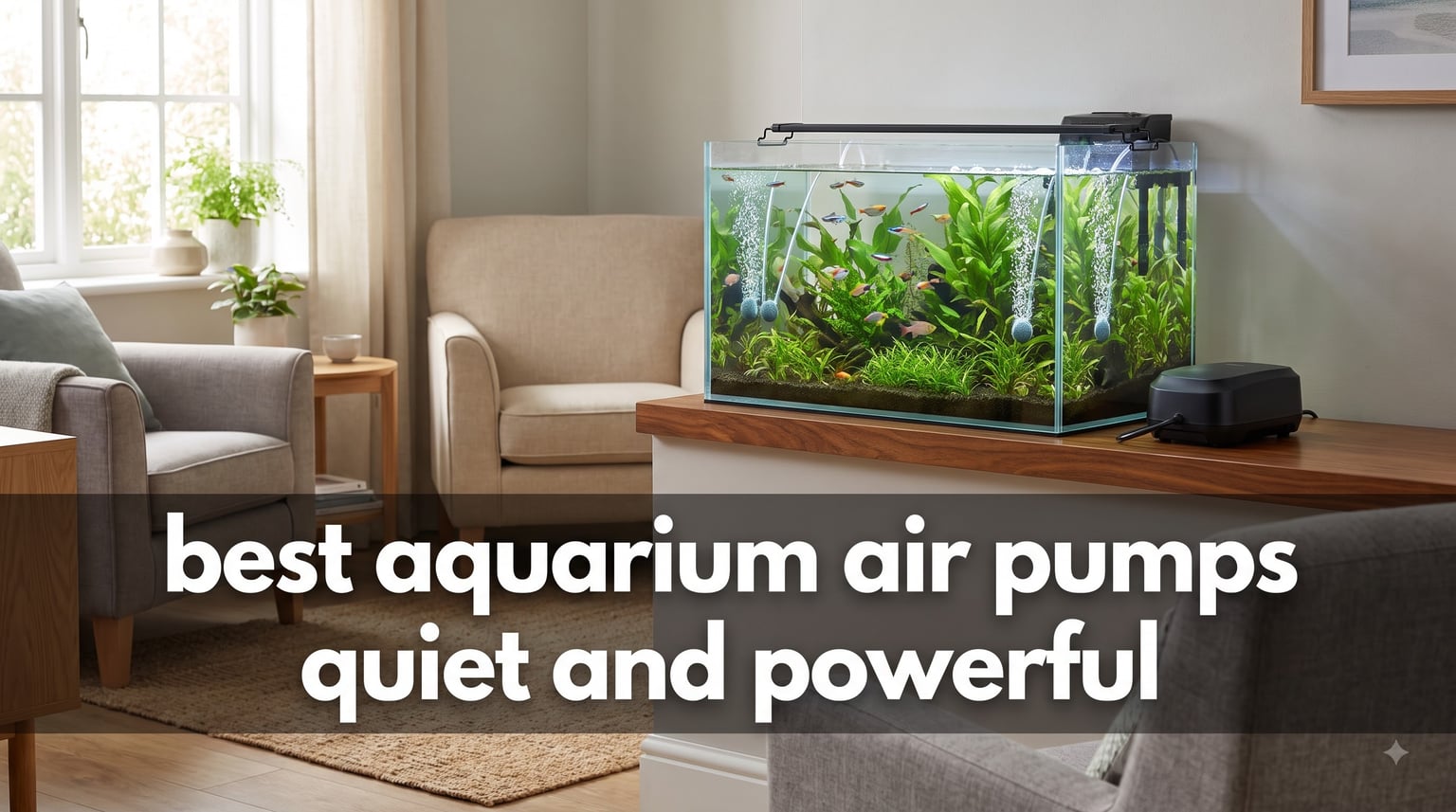 best aquarium air pumps quiet and powerful