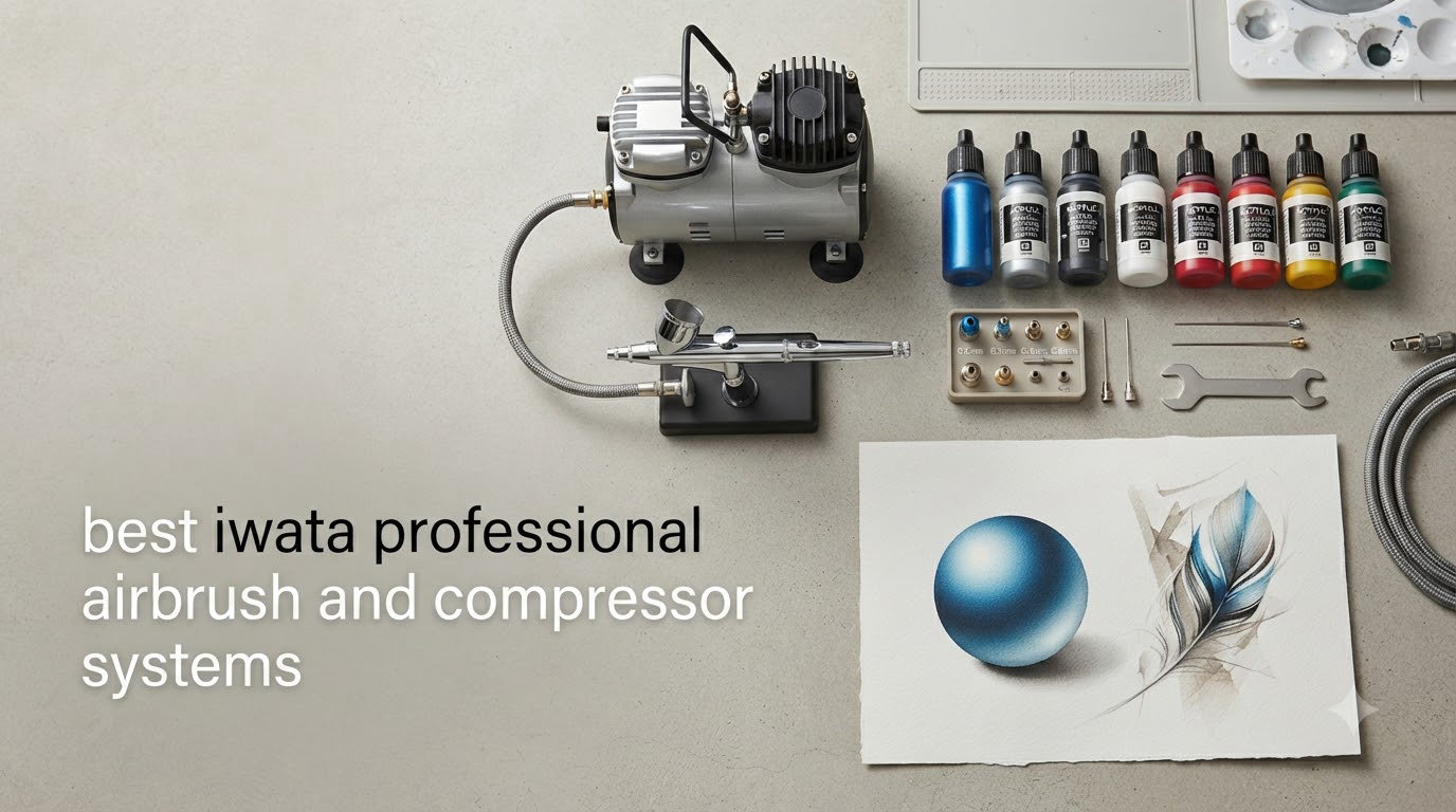 best iwata professional airbrush and compressor systems