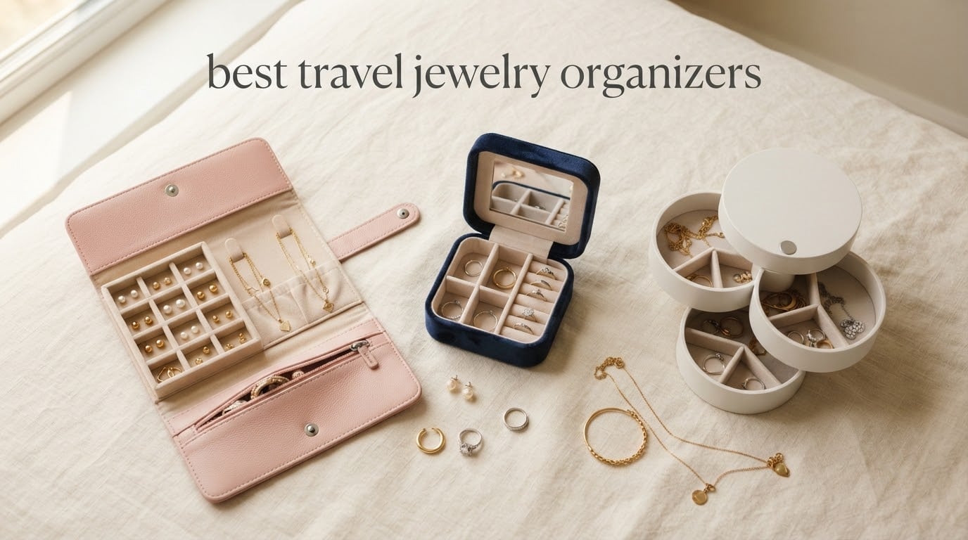 best travel jewelry organizers