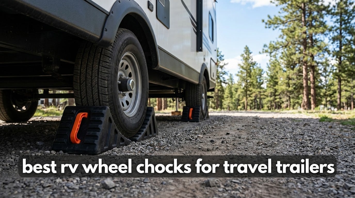 best rv wheel chocks for travel trailers
