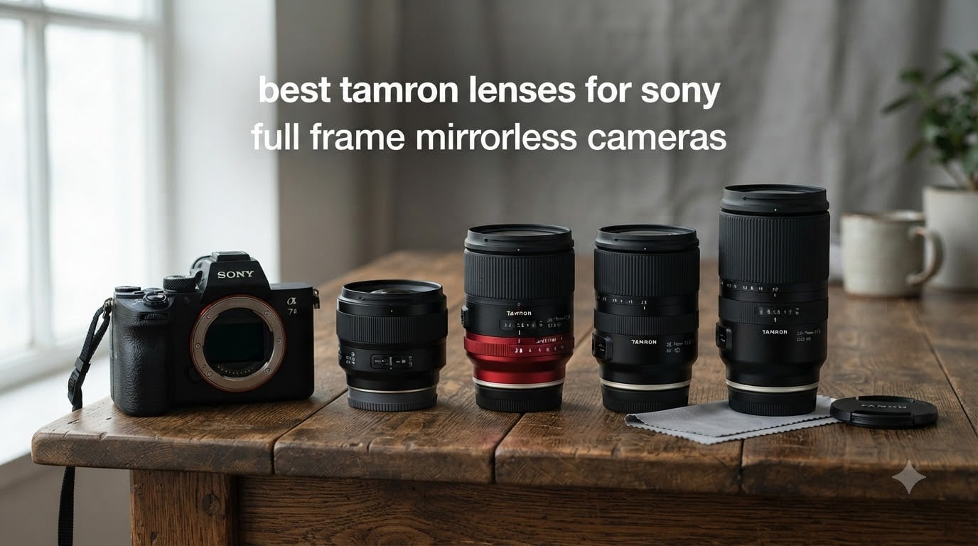 best tamron lenses for sony full frame mirrorless cameras