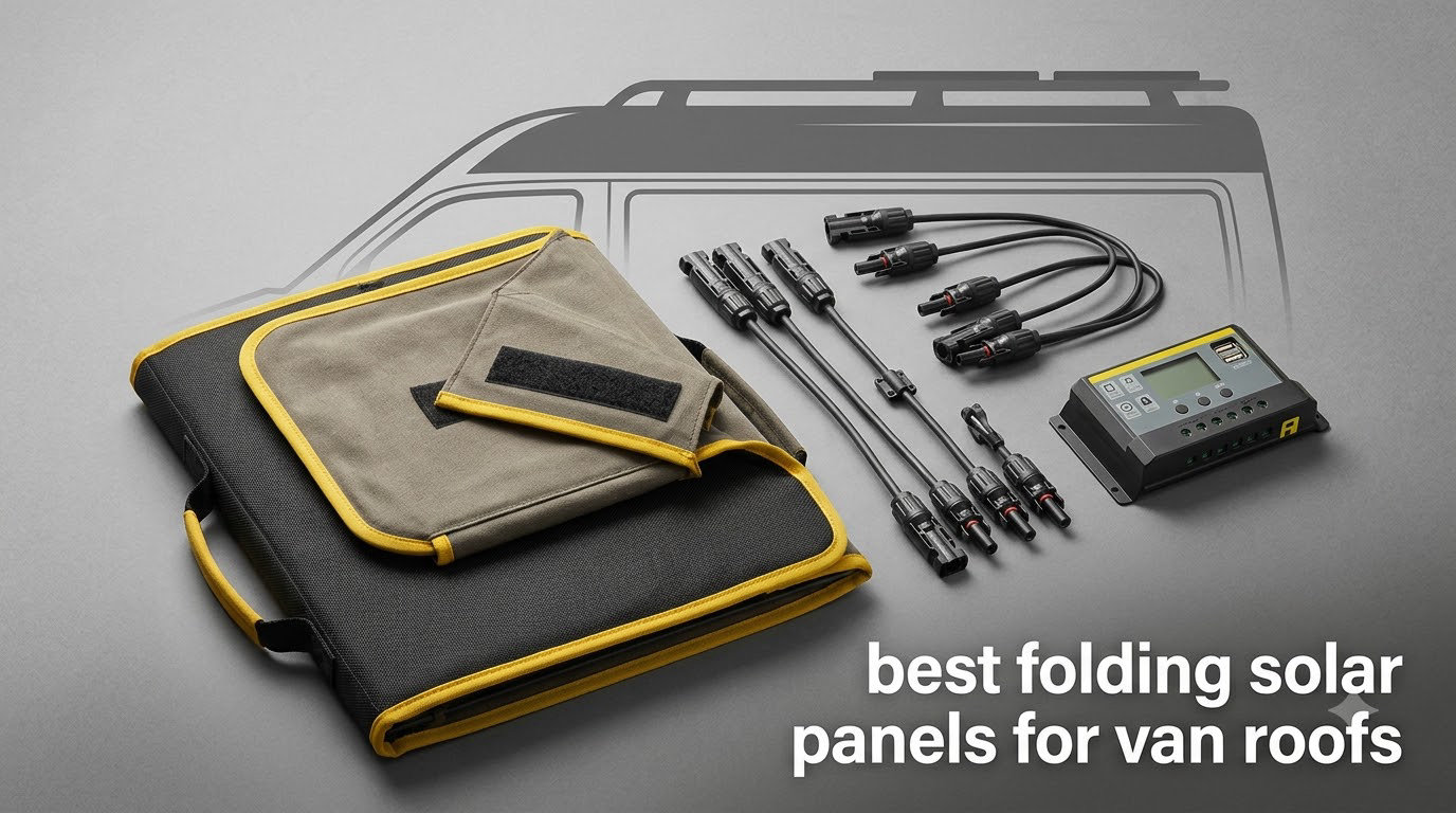 best folding solar panels for van roofs