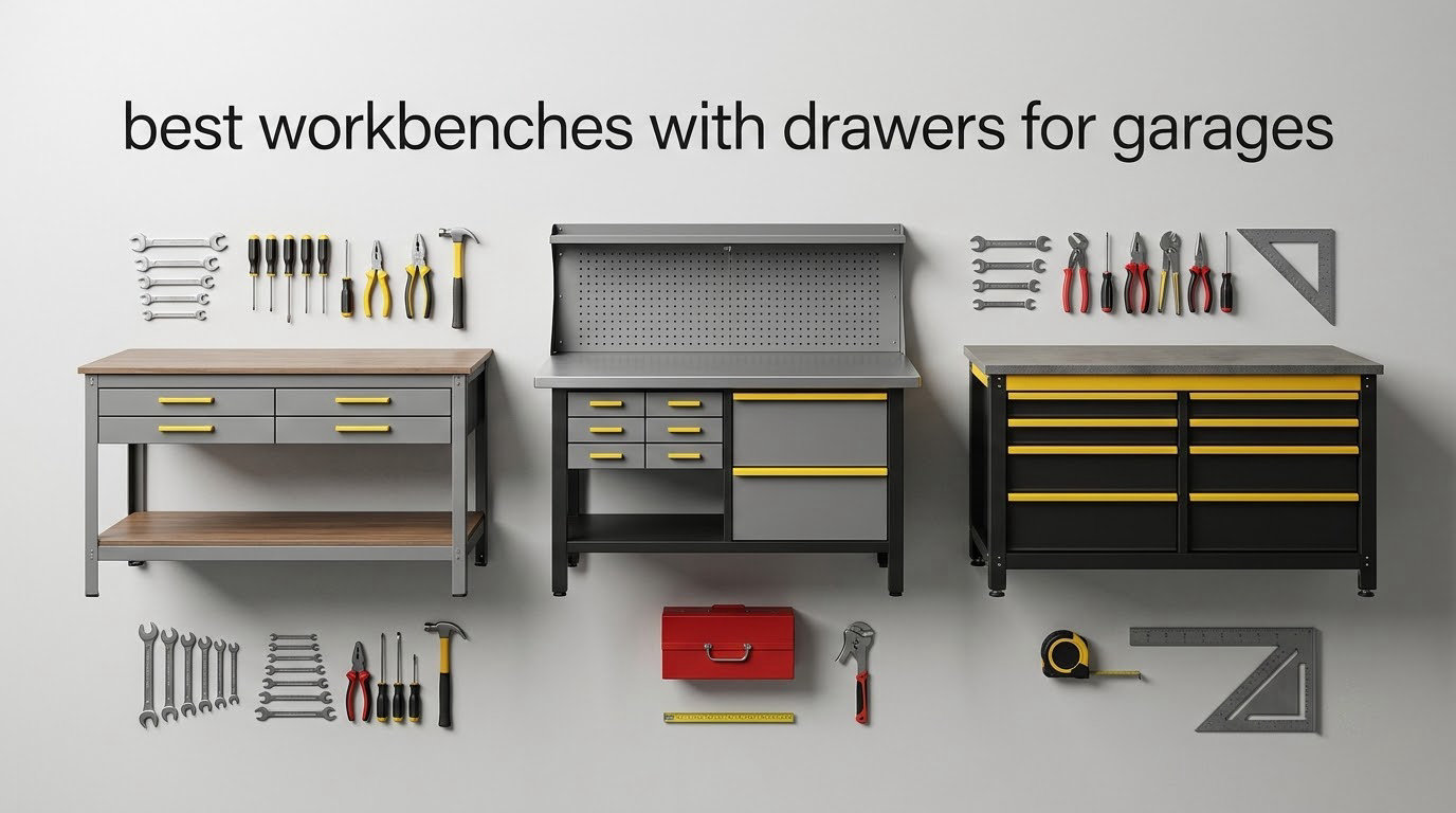 best workbenches with drawers for garages