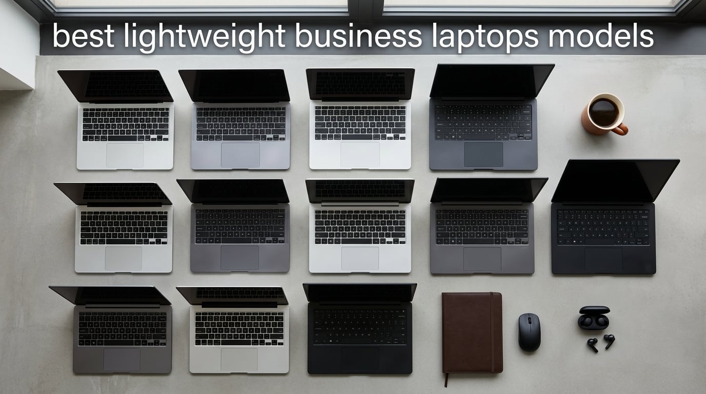best lightweight business laptops models