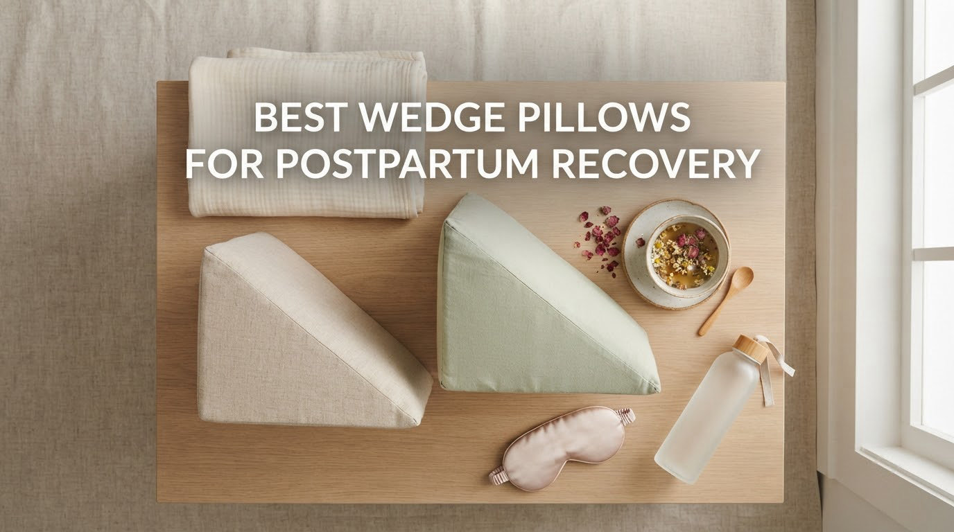 best wedge pillows for postpartum recovery