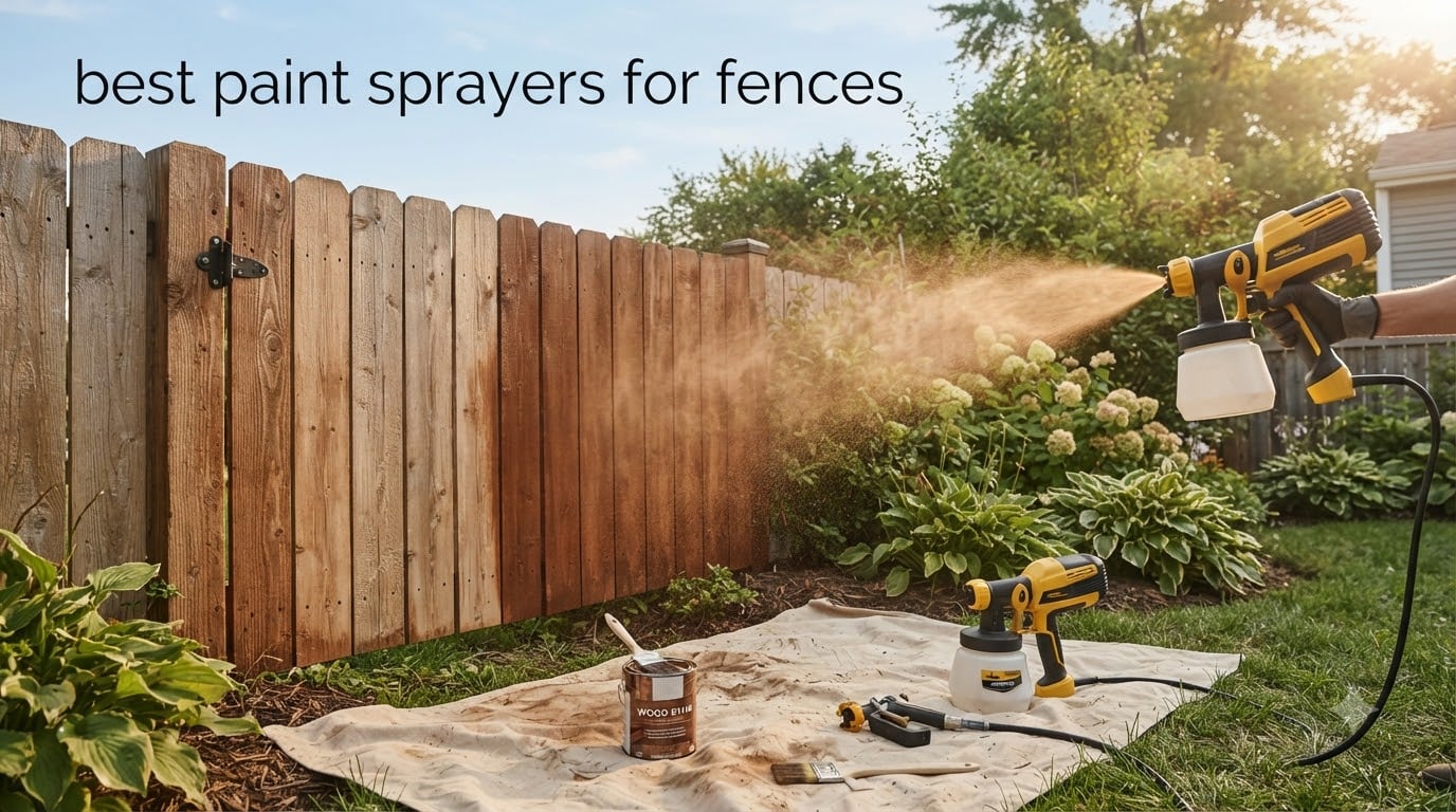 best paint sprayers for fences