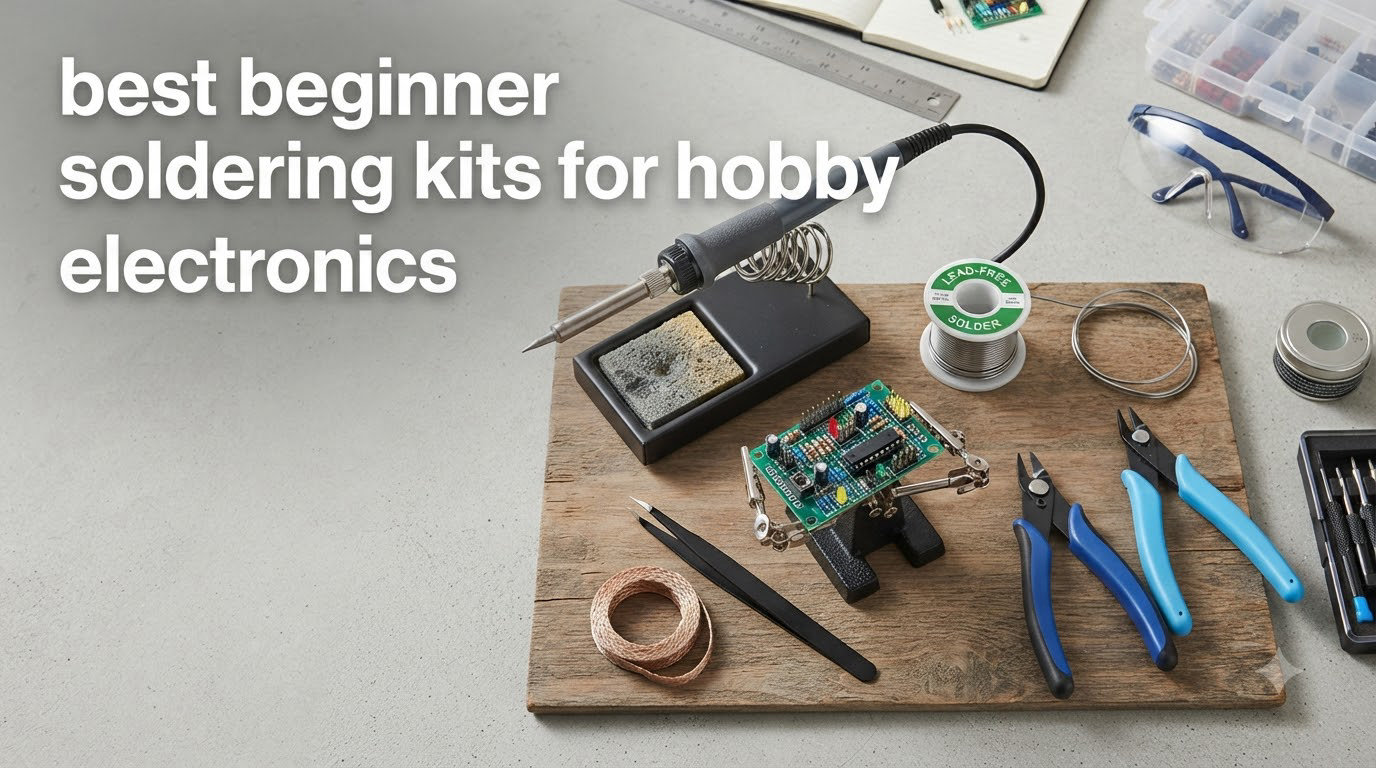 best beginner soldering kits for hobby electronics