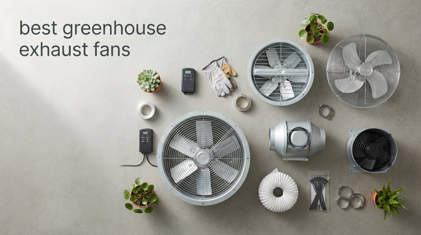 best greenhouse exhaust fans