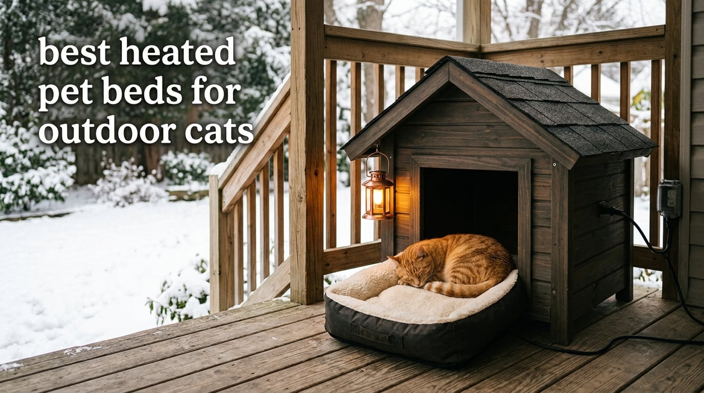 best heated pet beds for outdoor cats
