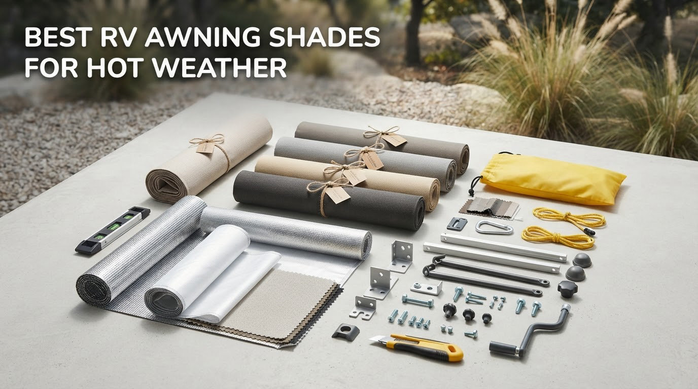 best rv awning shades for hot weather