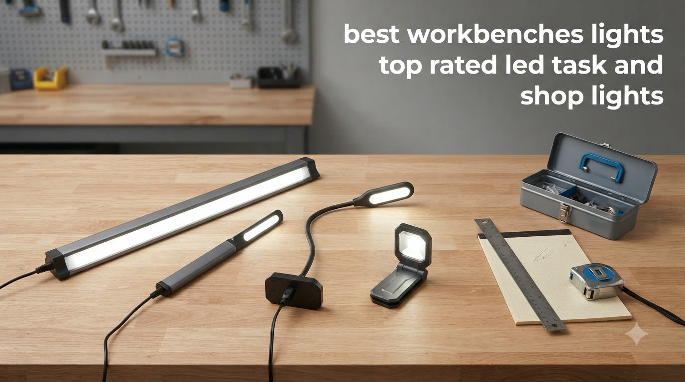 best workbenches lights top rated led task and shop lights