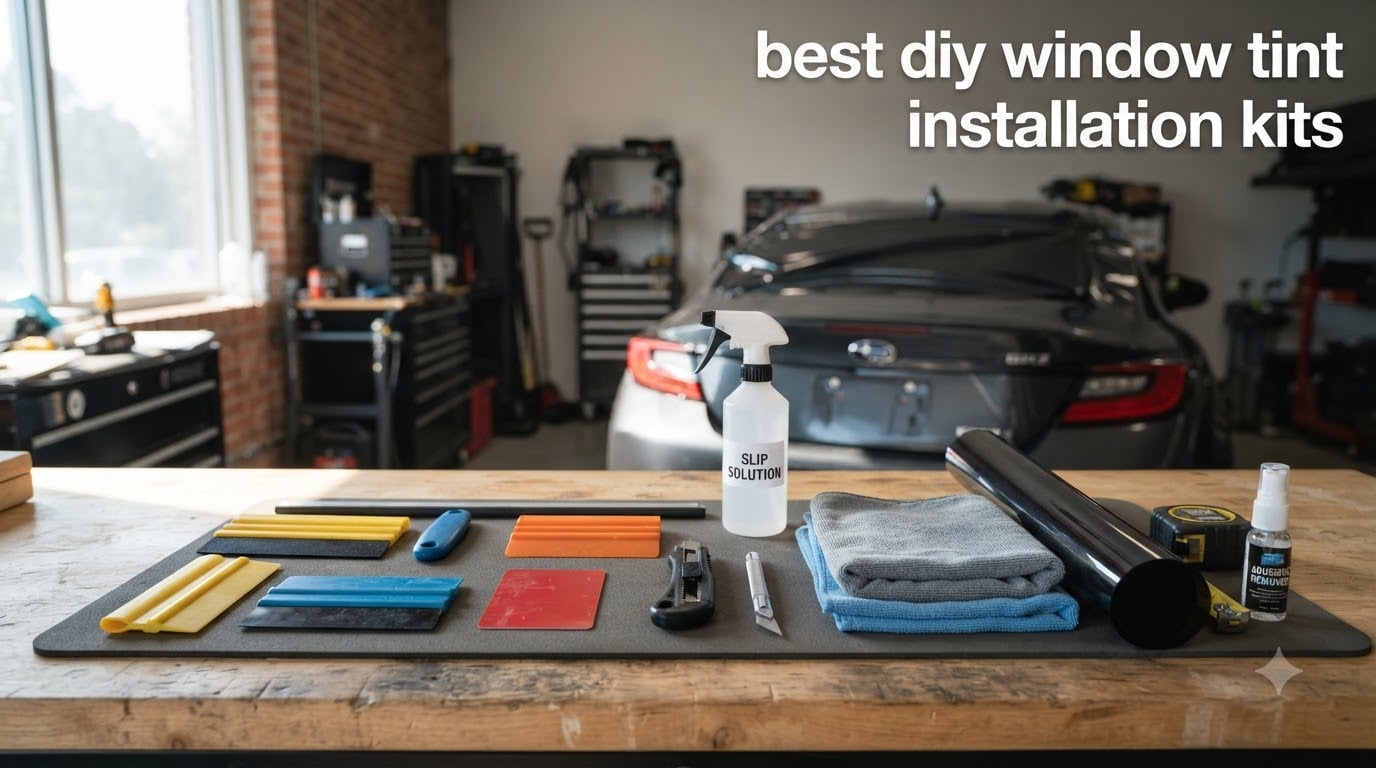 best diy window tint installation kits