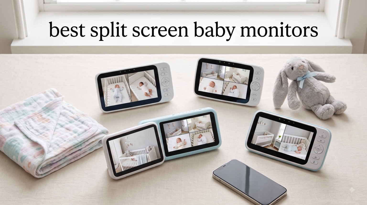 best split screen baby monitors