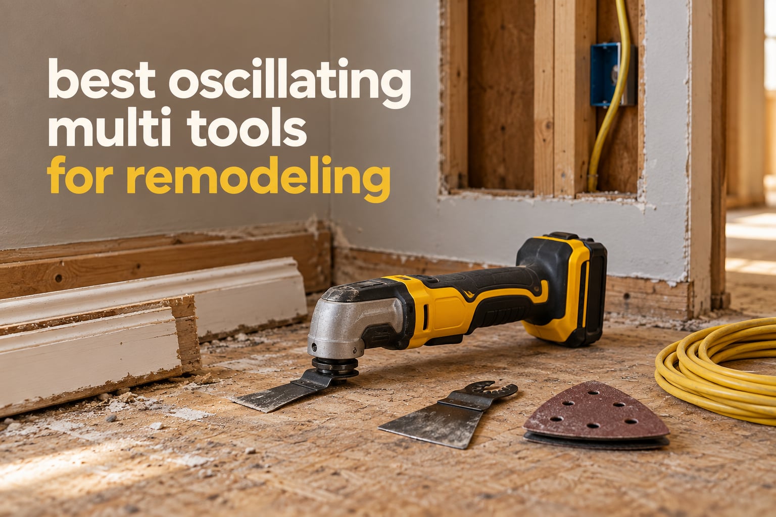 best oscillating multi tools for remodeling