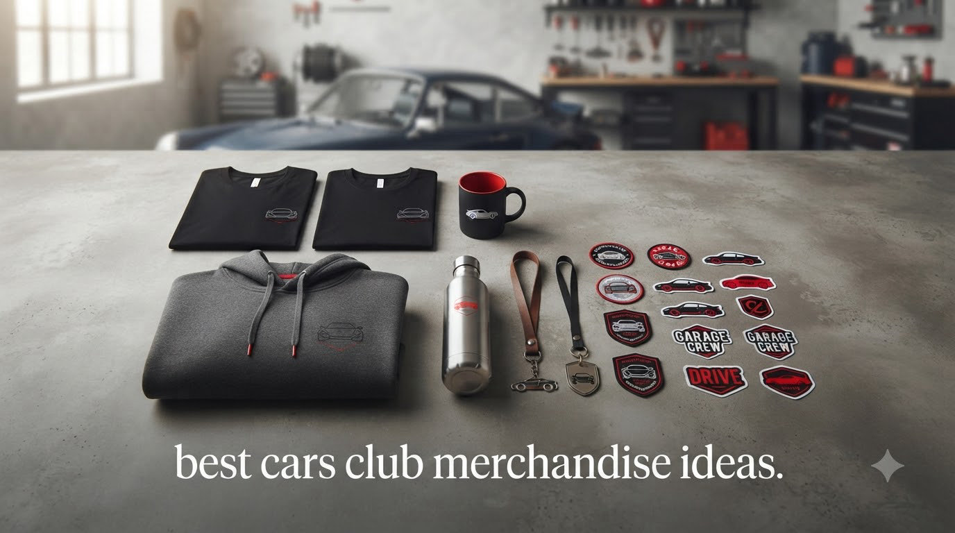 best cars club merchandise ideas