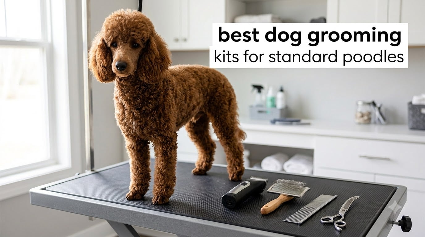 best dog grooming kits for standard poodles
