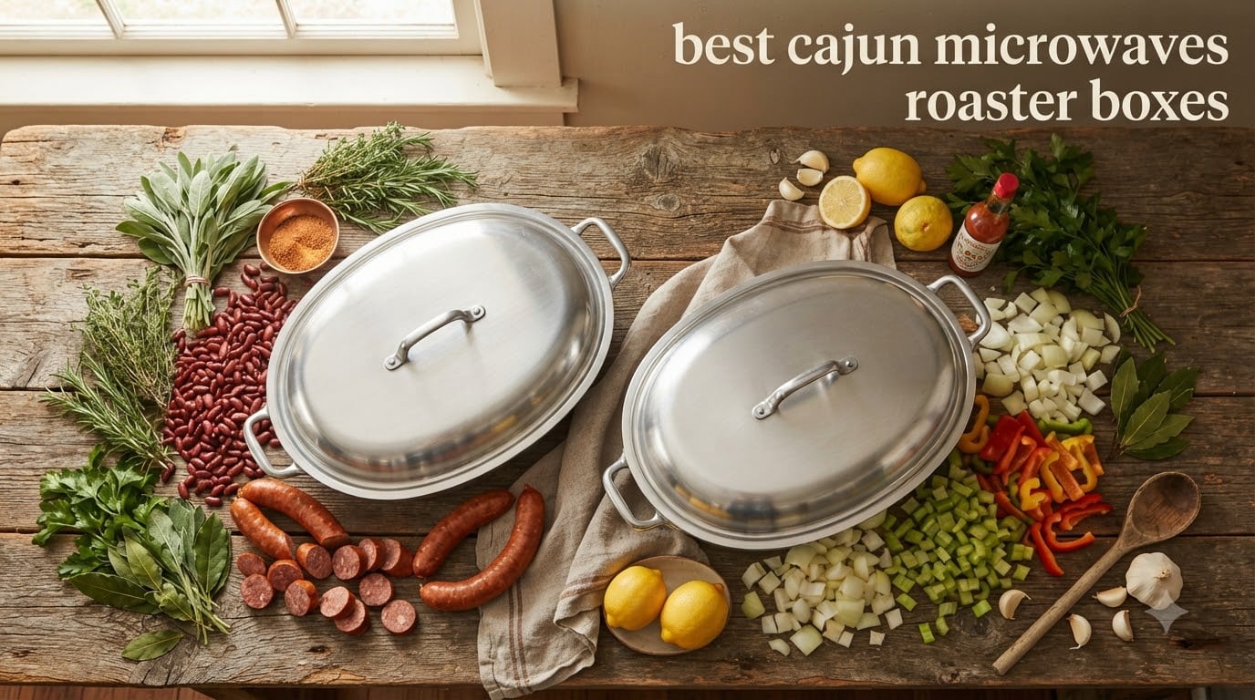 best cajun microwaves roaster boxes