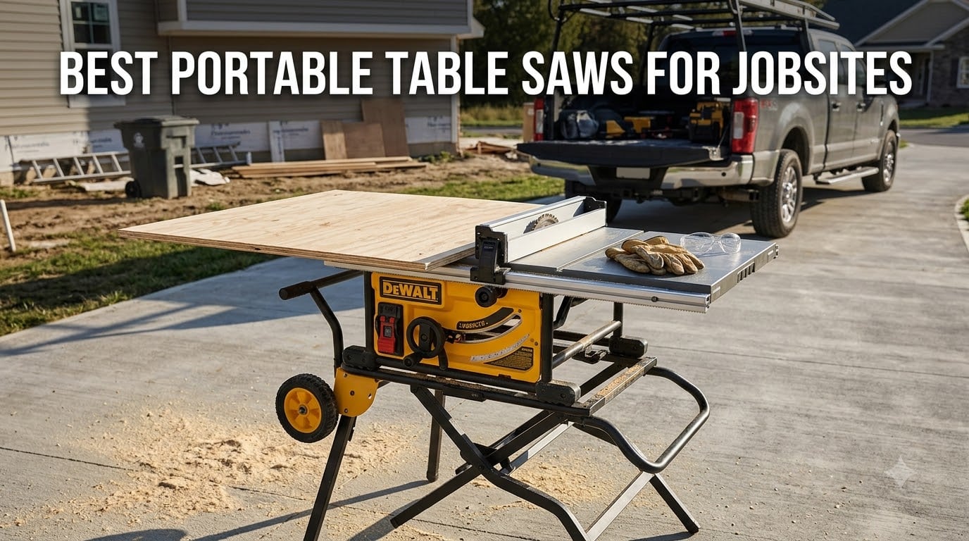 best portable table saws for jobsites
