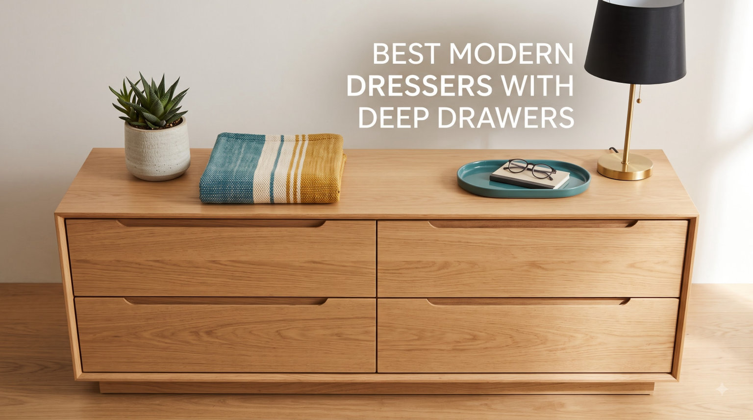 best modern dressers with deep drawers
