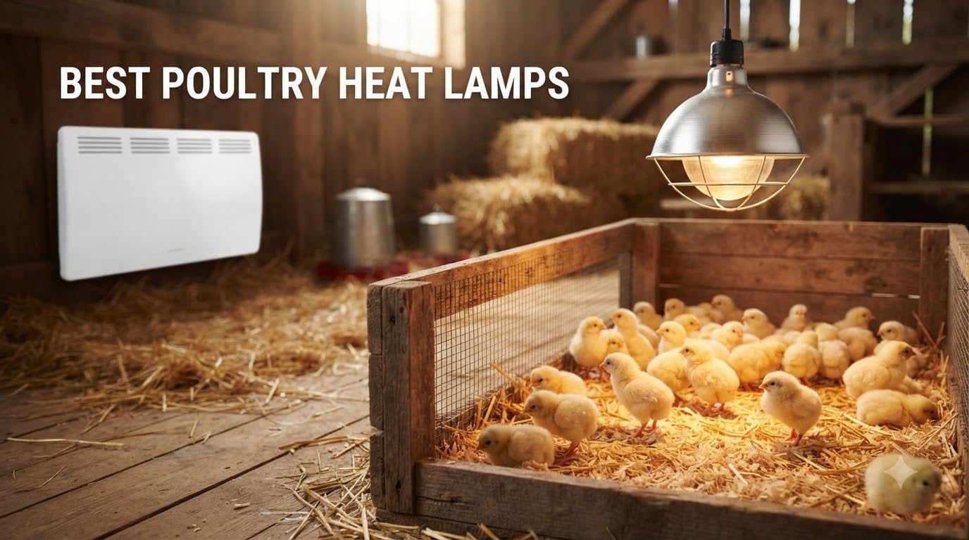 best poultry heat lamps