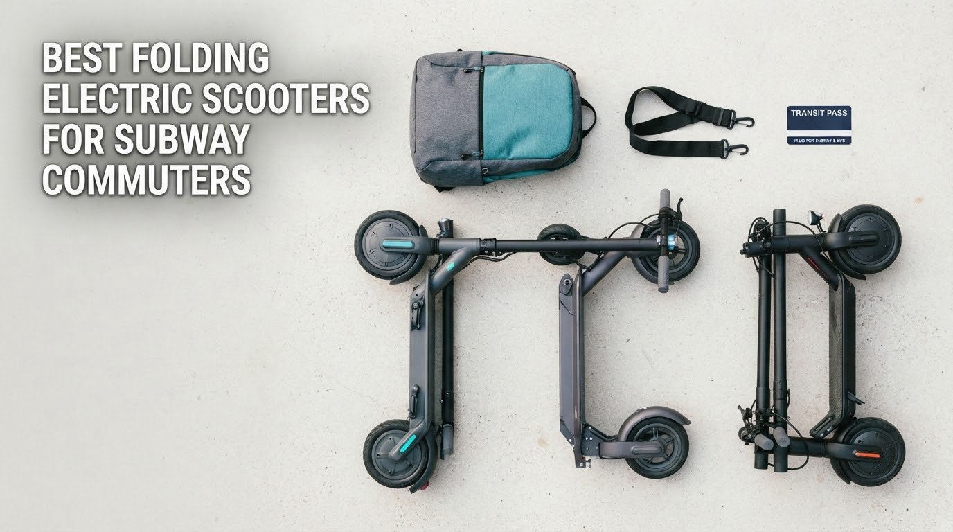 best folding electric scooters for subway commuters