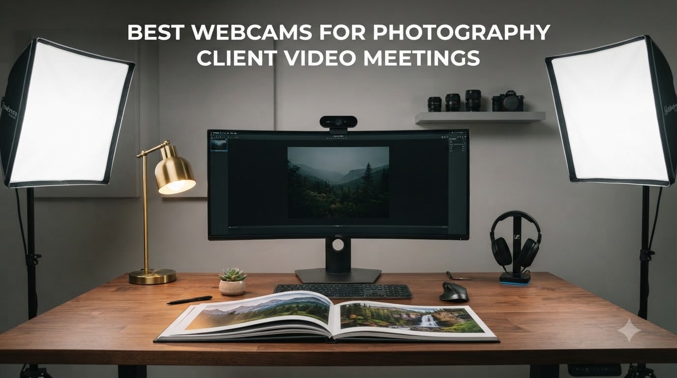 best webcams for photography client video meetings