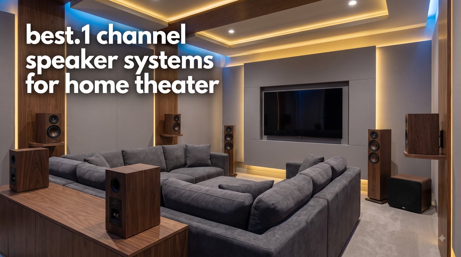 best 5.1 channel speaker systems for home theater
