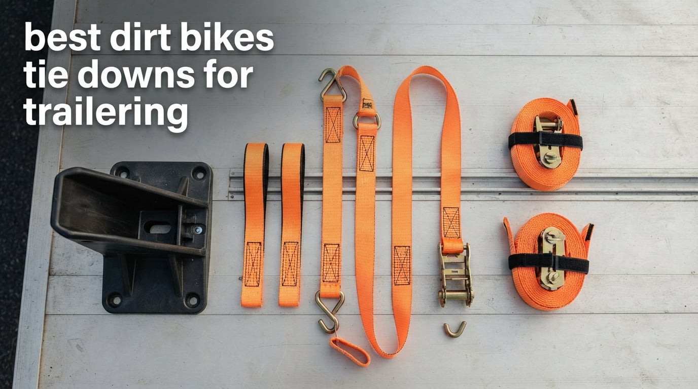 best dirt bikes tie downs for trailering