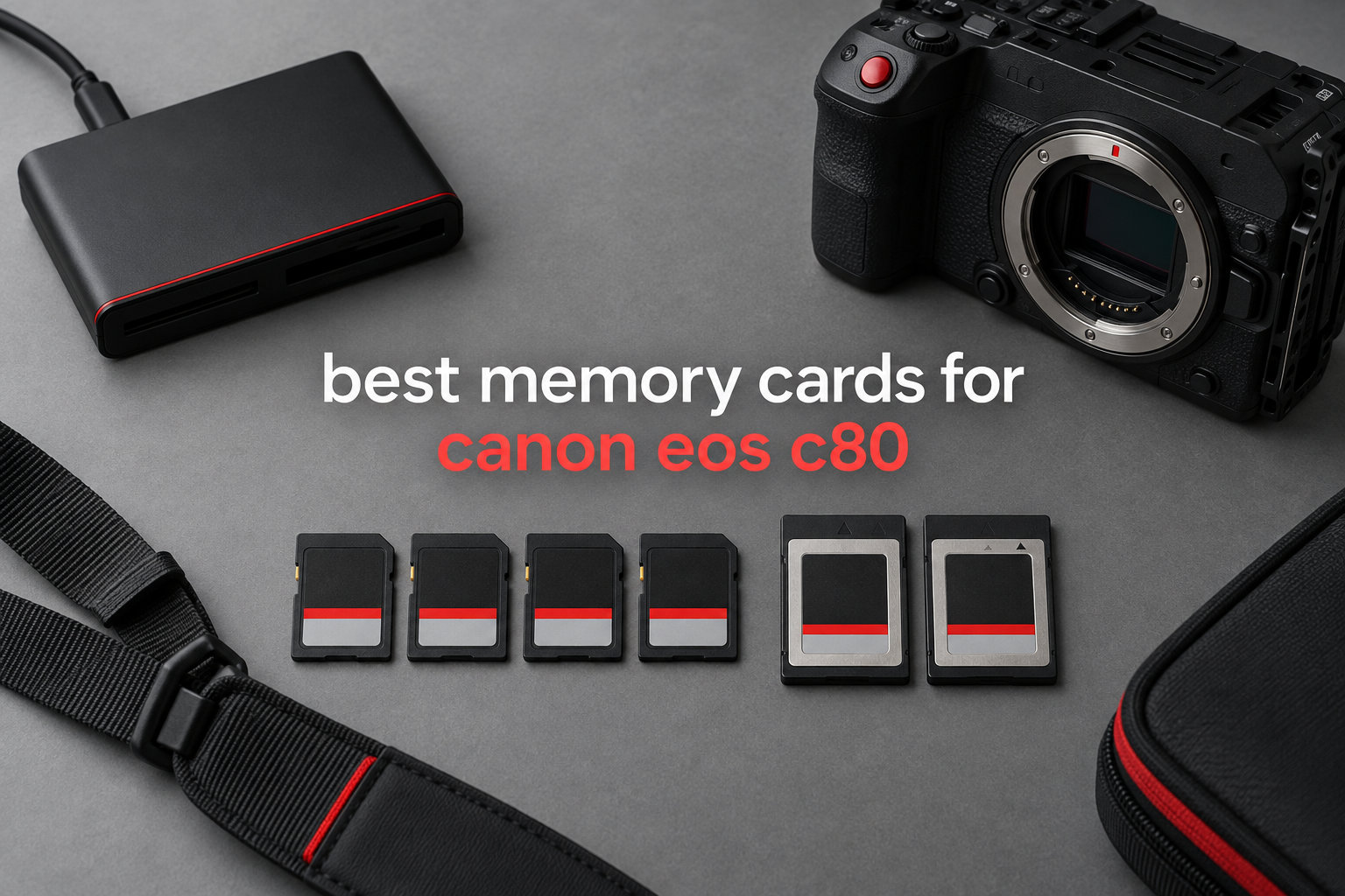 best memory cards for canon eos c80