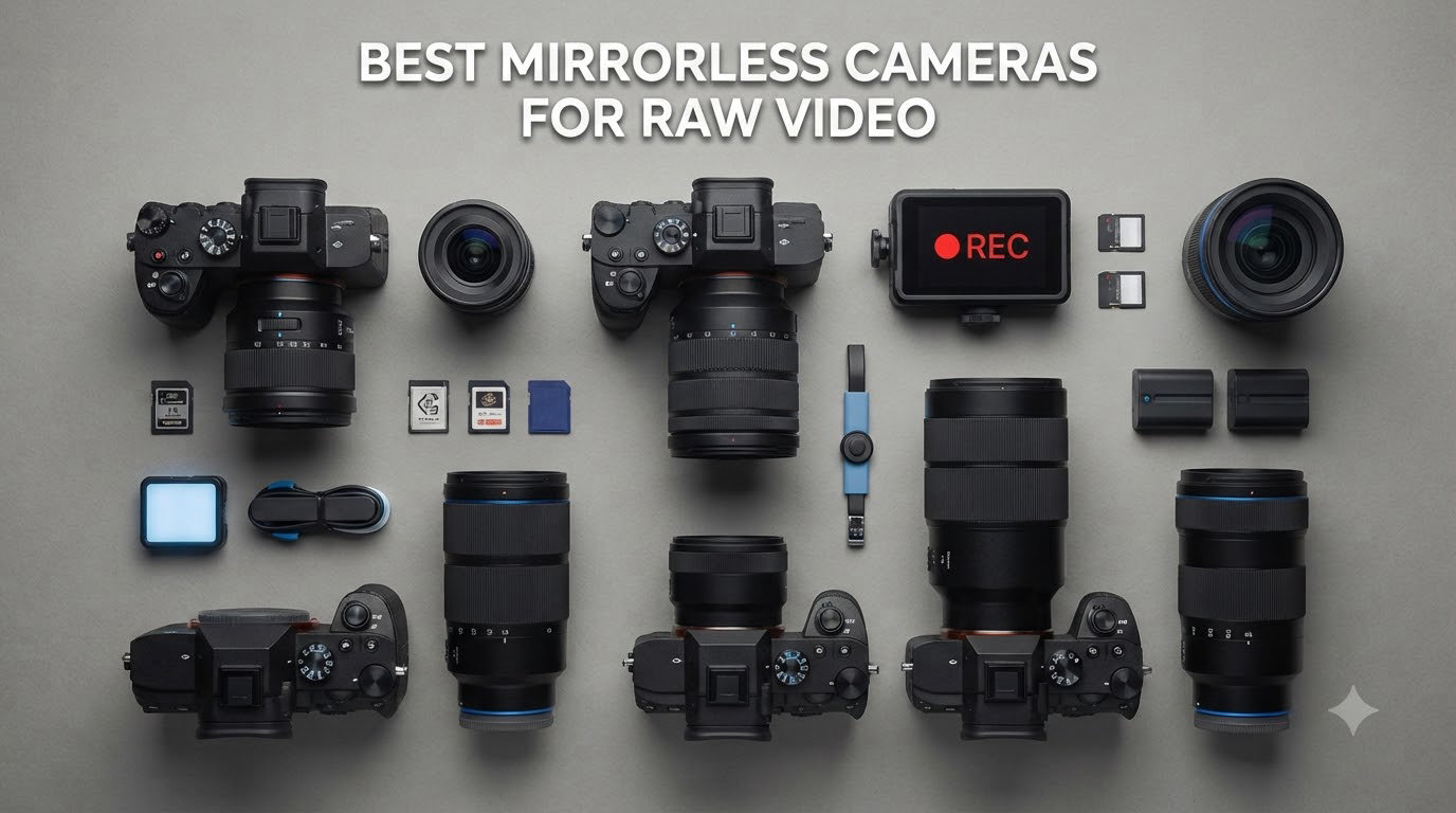 best mirrorless cameras for raw video