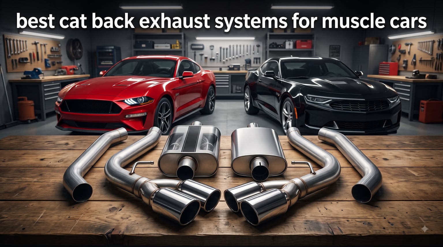 best cat back exhaust systems for muscle cars