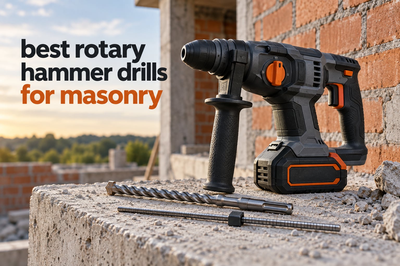 best rotary hammer drills for masonry