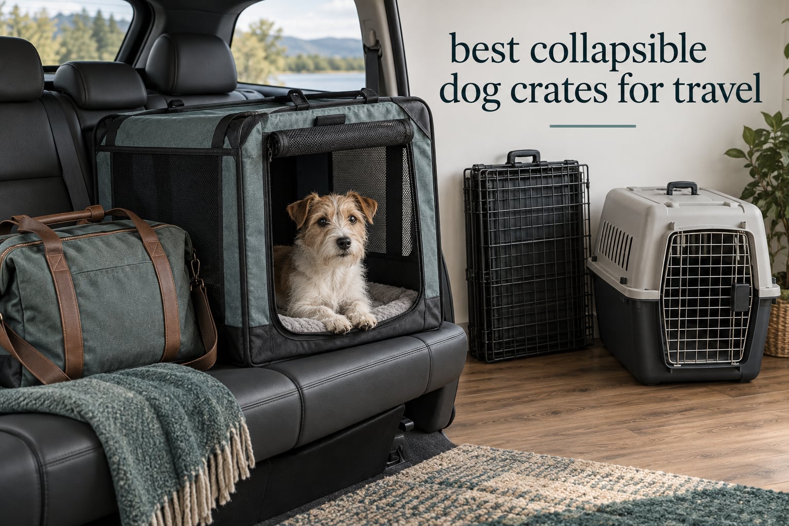 best collapsible dog crates for travel