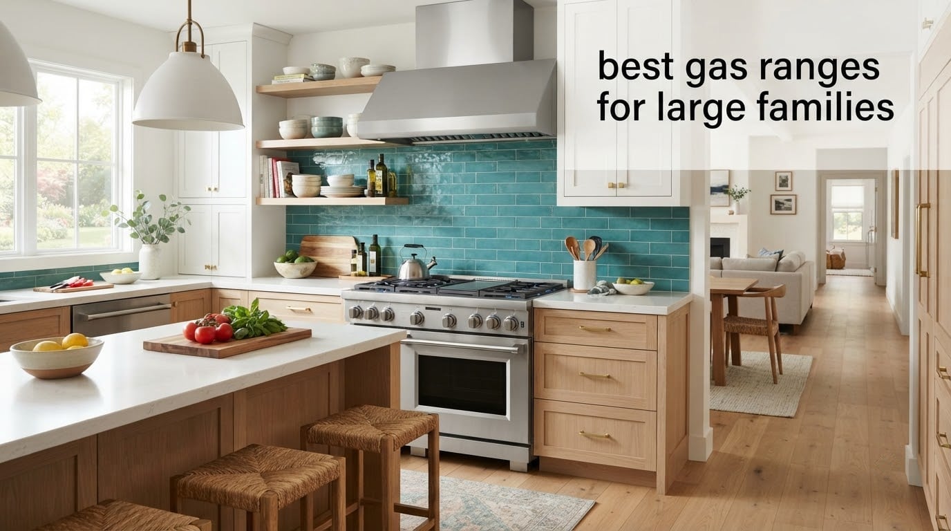 best gas ranges for large families