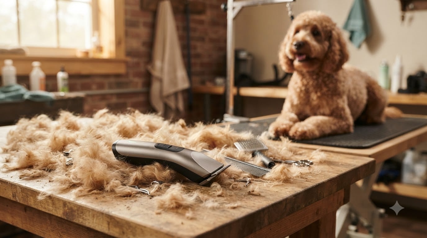 best dog grooming clippers for thick coats