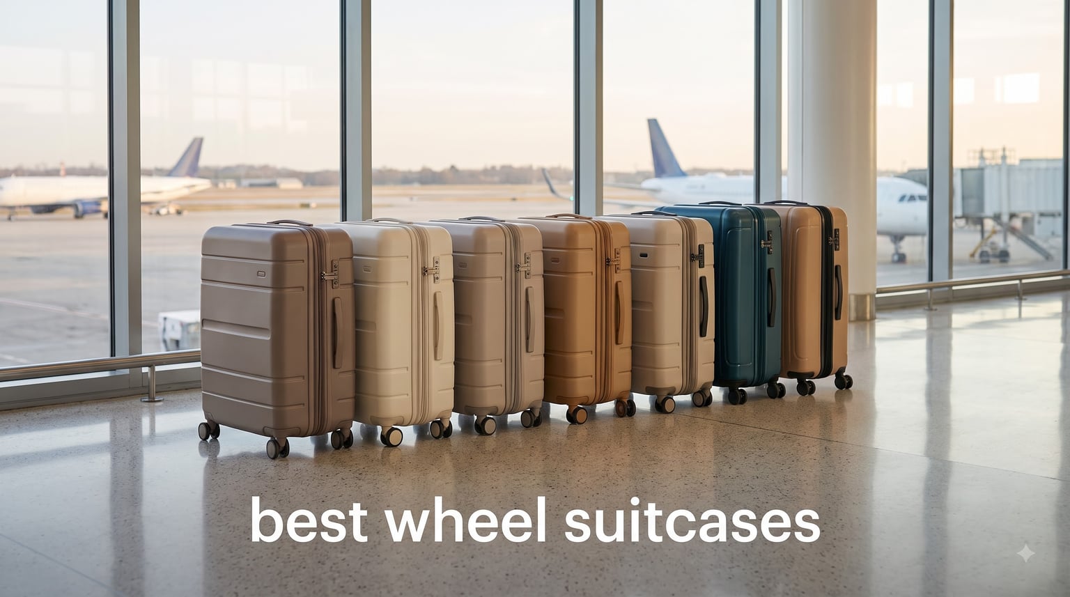 best wheel suitcases