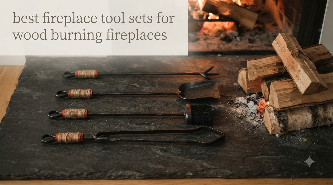 best fireplace tool sets for wood burning fireplaces