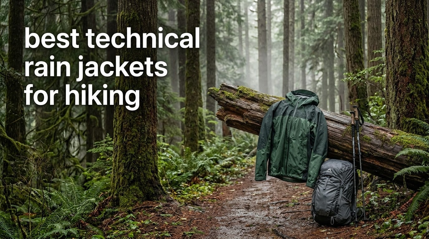best technical rain jackets for hiking