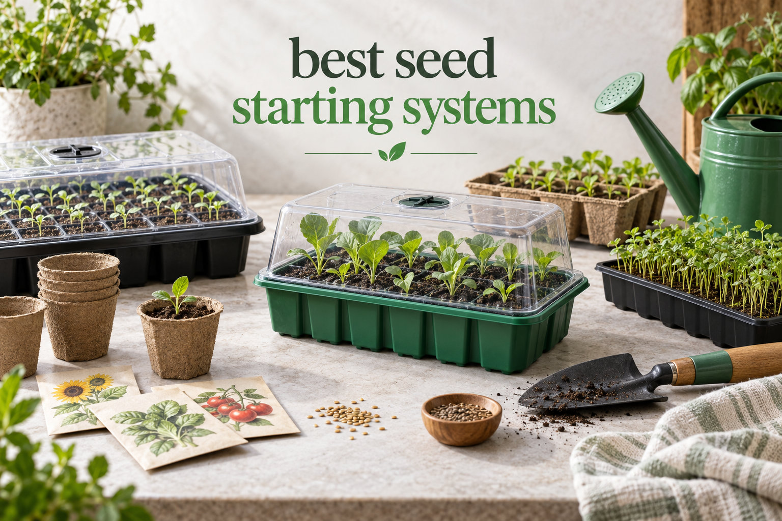 best seed starting systems