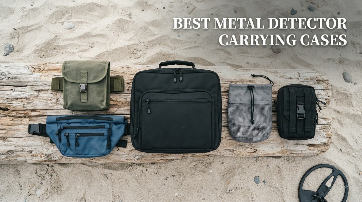 best metal detector carrying cases