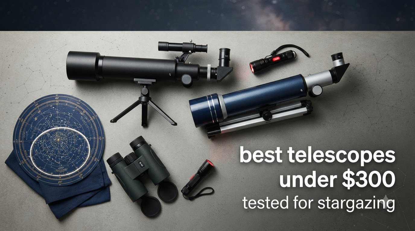 best telescopes under $300 tested for stargazing