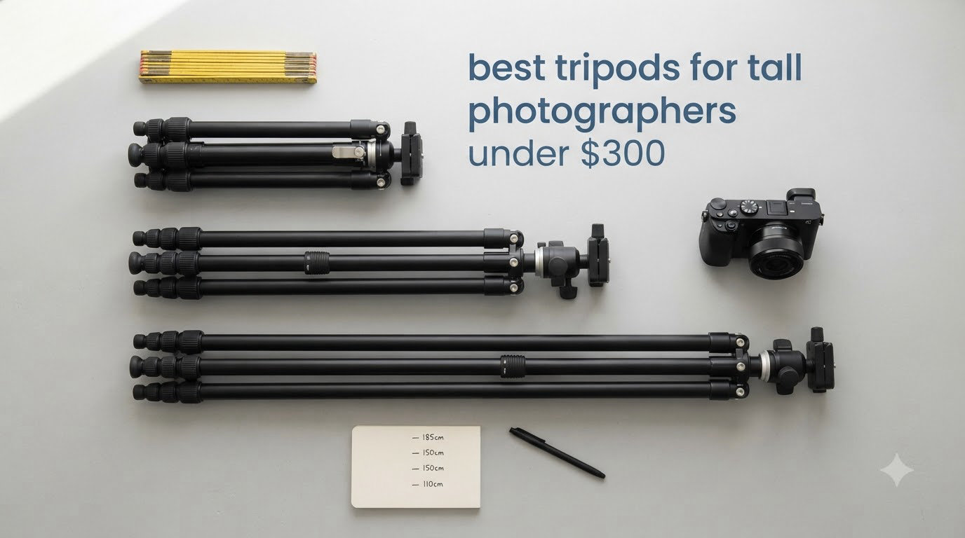 best tripods for tall photographers under $300