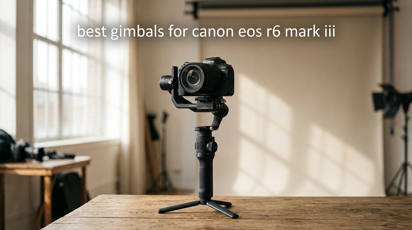 best gimbals for canon eos r6 mark iii